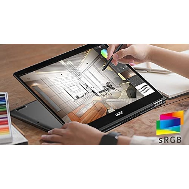 Acer宏碁 Spin5笔记本电脑,Intel i7-1065G7,3:2 13.7英寸 2K IPS 2 合 1 触摸屏显示屏,Intel Iris Plus 显卡,Wi-Fi 6,双Thunderbolt3,网络摄像头,长电