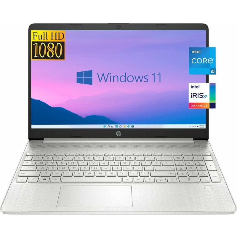 惠普 15.6英寸全高清笔记本电脑,英特尔* 11代酷睿 i5-1135G7(*高4.2GHz,4 核)16GB DDR4,1TB PCIe SSD,Intel Iris Xe 显卡,WiFi 5,蓝牙,Windows 11 带 J
