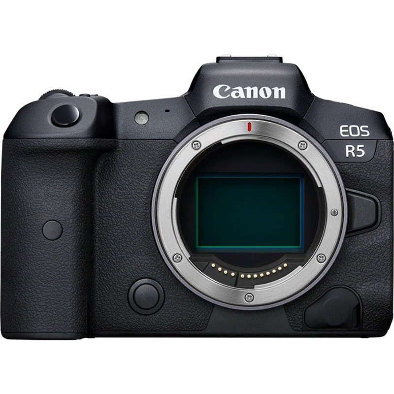 Canon EOS R5全画幅无反相机-8K 视频,4500 万像素全画幅CMOS 传感器,DIGIC X图像处理器,高达 12 fps机械快门(仅机身)